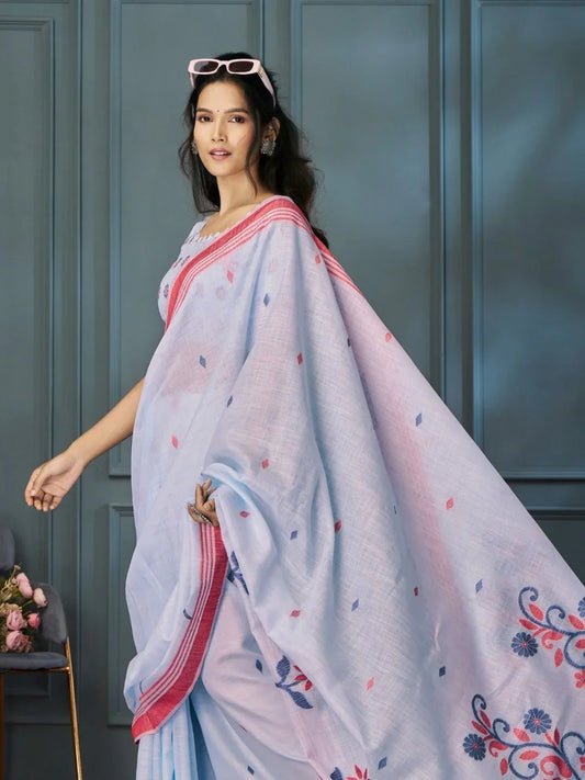 Handloom Linen with Beautiful Weaving - EZBER