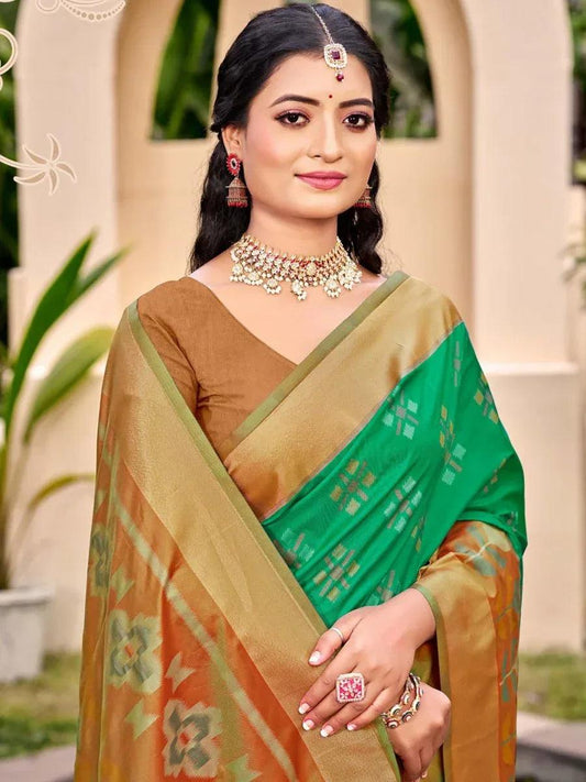 brown-poorvika-silk-vol-2-pochampalli-silk-saree-with-blouse-piece-8185506_585e2672-12fe-4385-b533-d08256166cde - EZBER