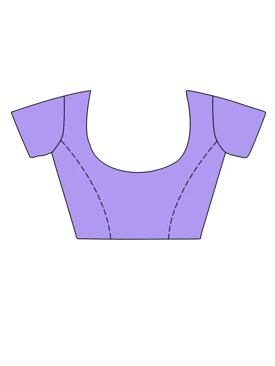 Jamun Silk Saree With Blouse Piece - EZBER