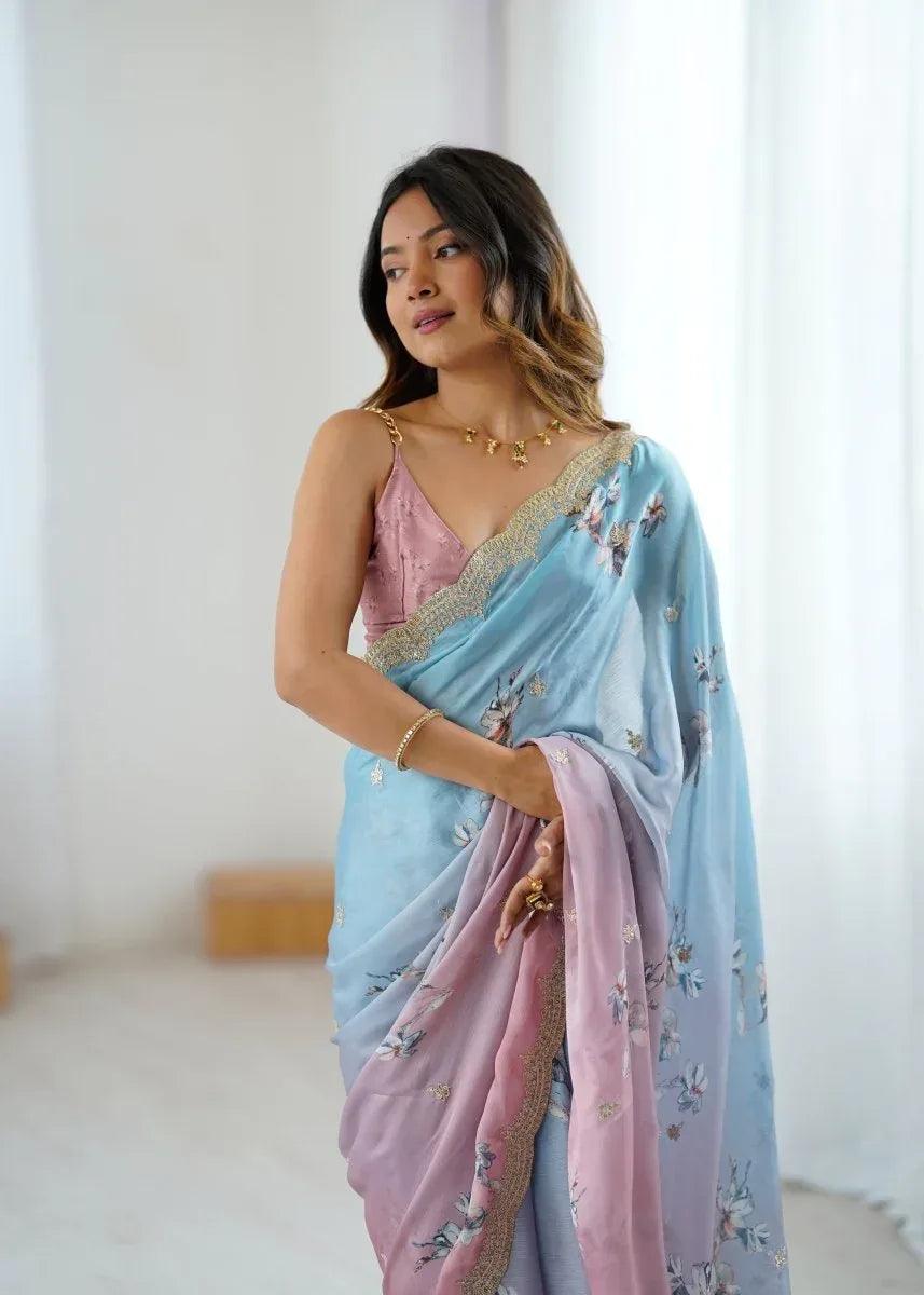 satin-chiffon-with-hand-print-sequins-and-dori-embroidered-work-with-sattin-chiffon-blouse-piece-6180344 - EZBER