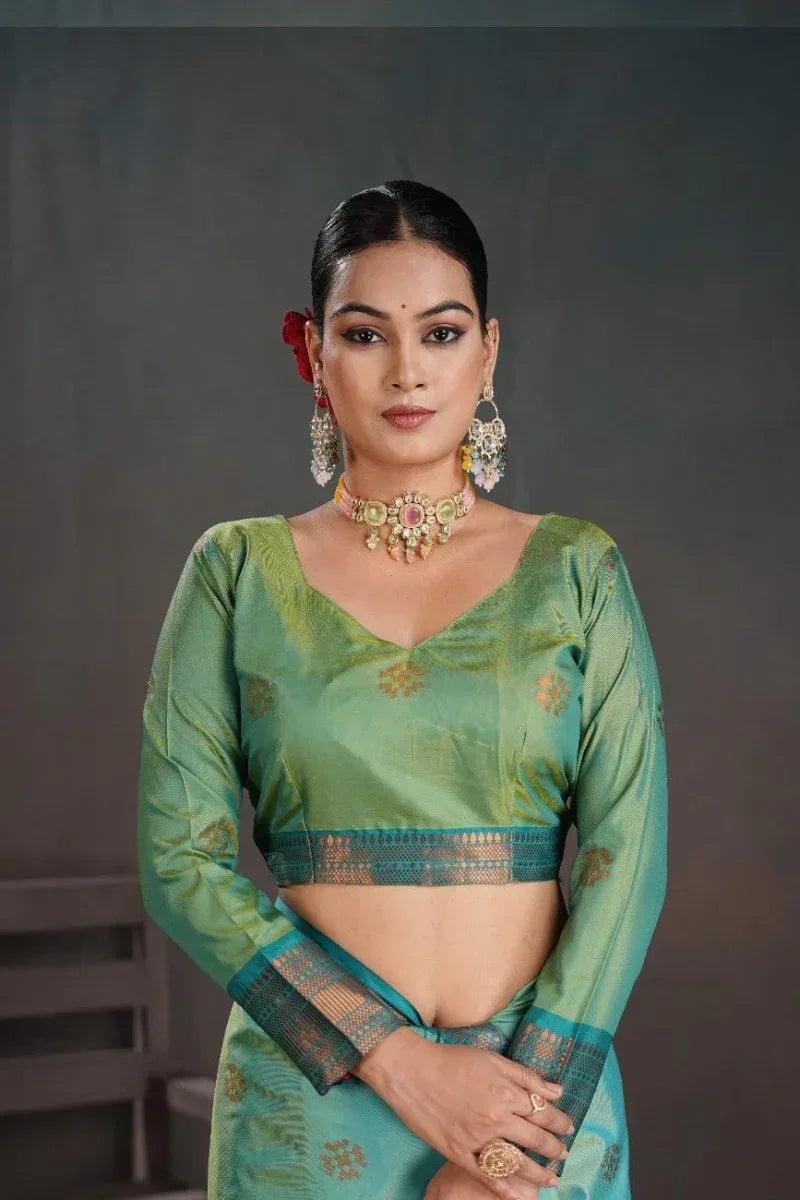 soft-silk-chitt-pallue-with-contrast-blouse-weaving-saree-3430003 - EZBER