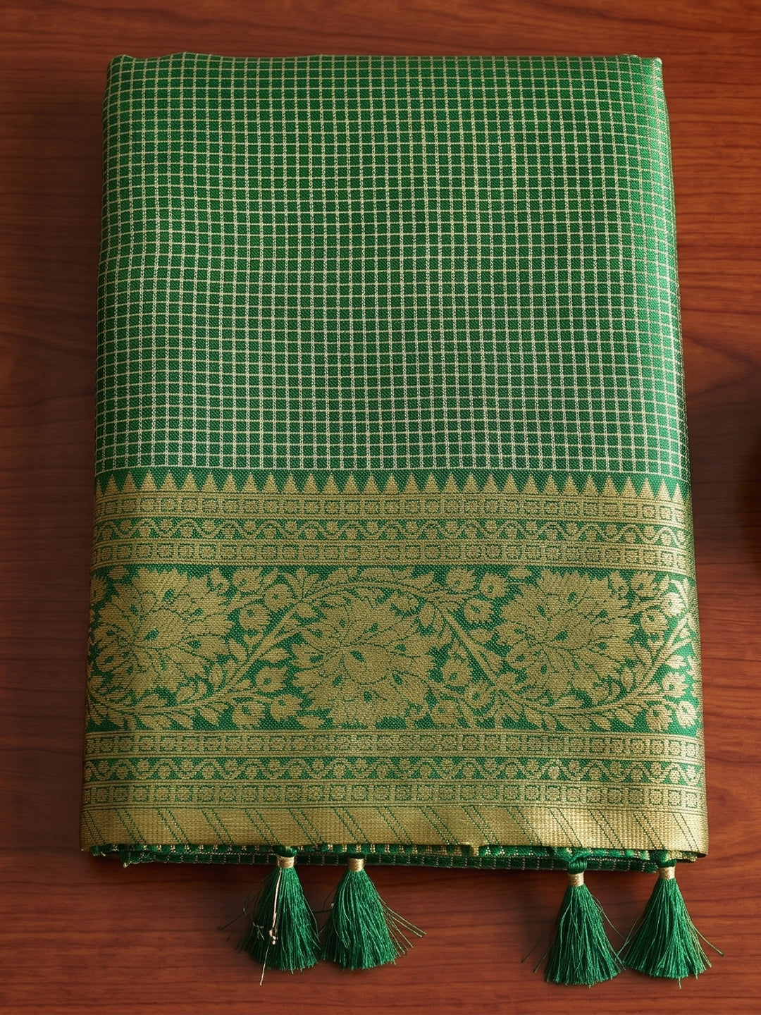 Green Art Silk Banarasi Saree | EZB SI04 SUKAT2005