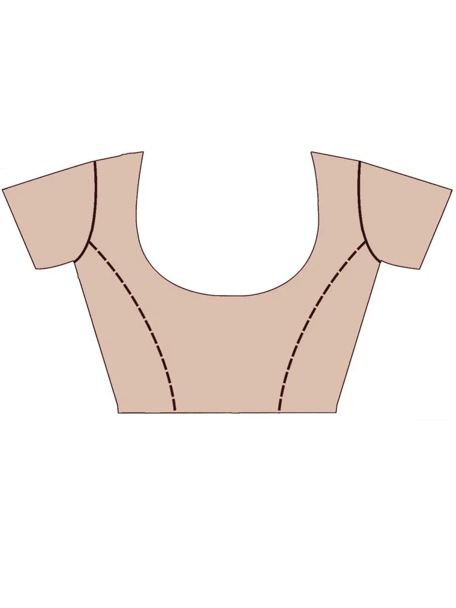 White Banarasi silk Saree with Blouse Piece | EZBER