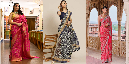 Different Types of Sarees in India and How to Identify Them - EZBER