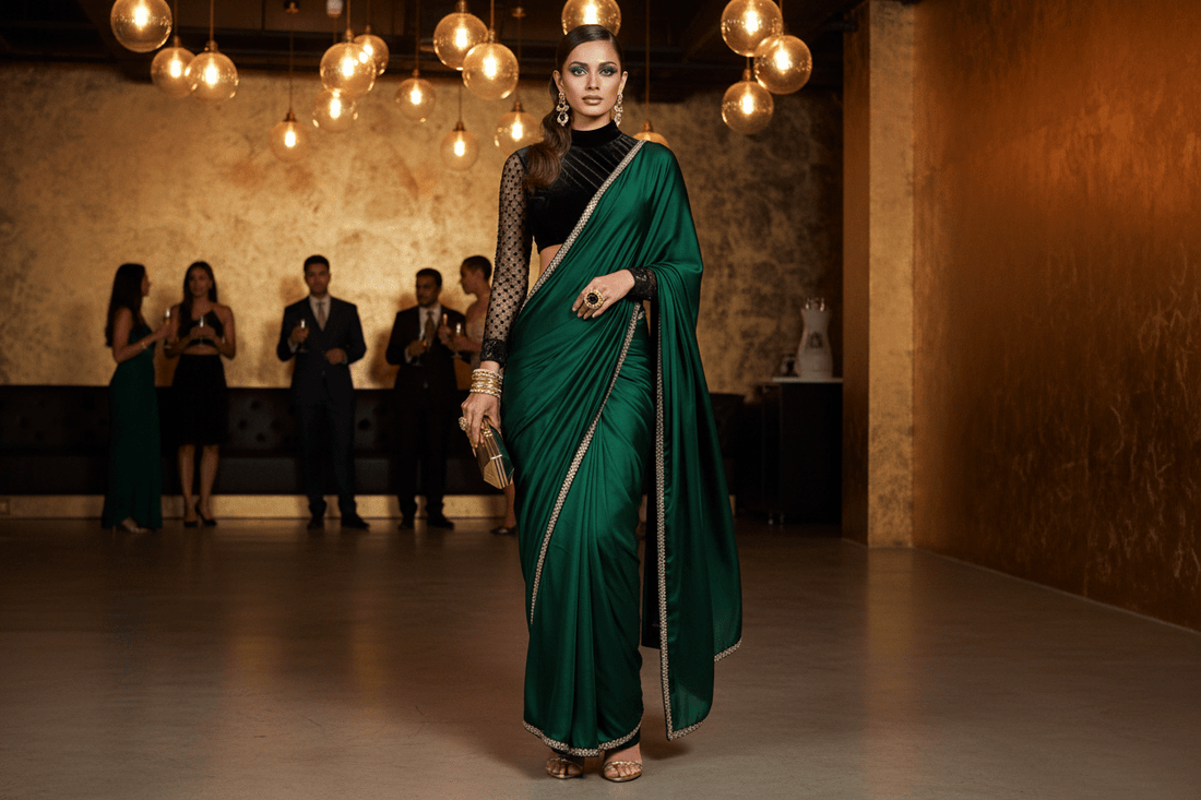 How to Style a Saree for Parties: 2025 Edition (EZBER Style Guide) - EZBER