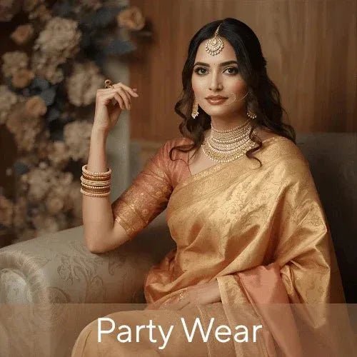 Party Wear Saree - EZBER