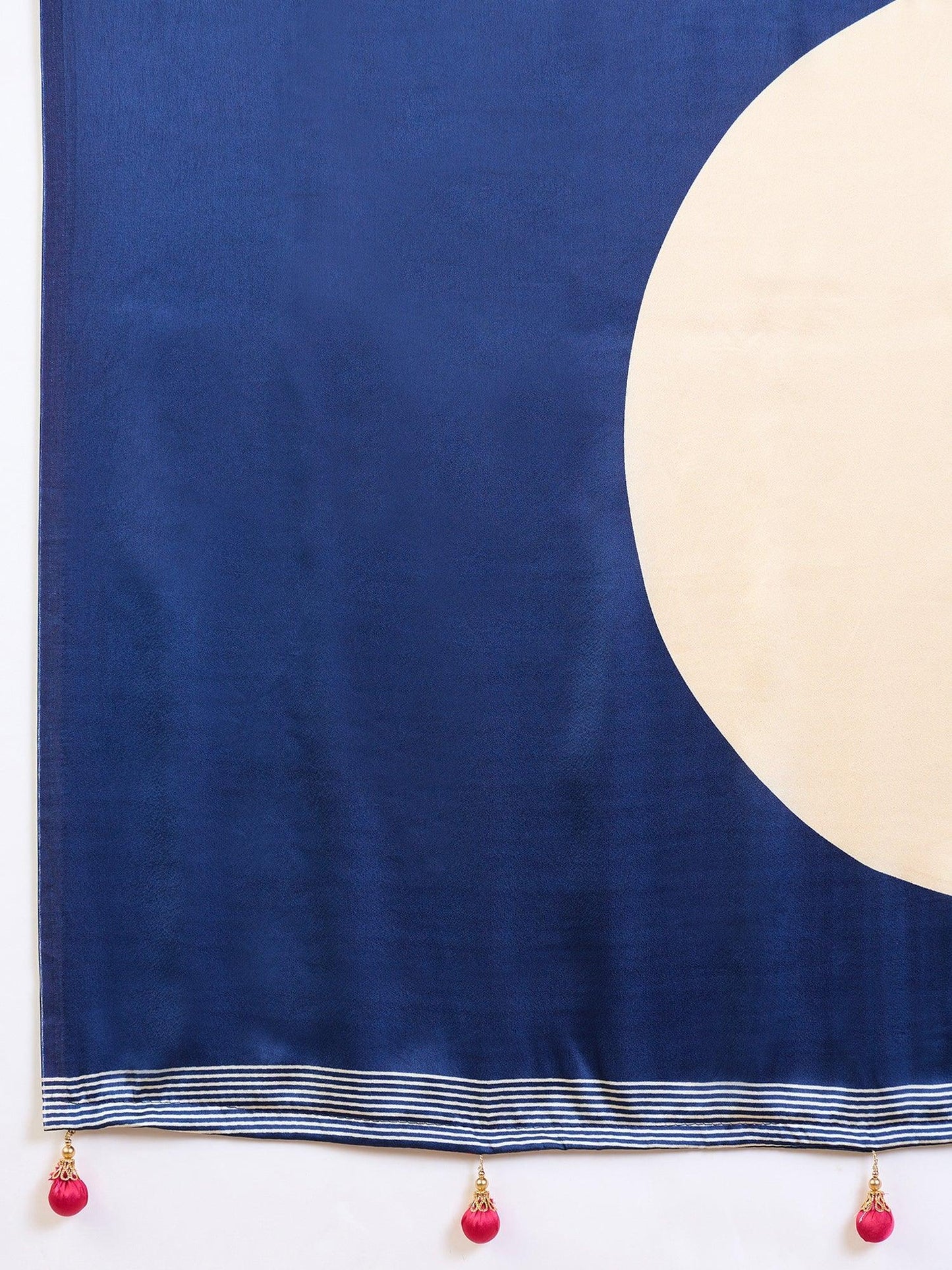 Black Semi Modal Saree With Blouse Piece - EZBER