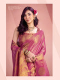 TISSUE FANCY WEAVING SAREE - EZBER