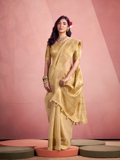 TISSUE FANCY WEAVING SAREE