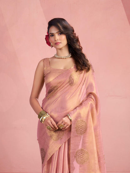 TISSUE FANCY WEAVING SAREE