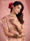 TISSUE FANCY WEAVING SAREE - EZBER