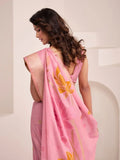 Soft Linen With Big Jaquard Pallu Handloom Saree - EZBER