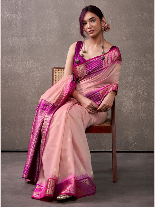 MODAL COTTON WITH RAINBOW WEAVING