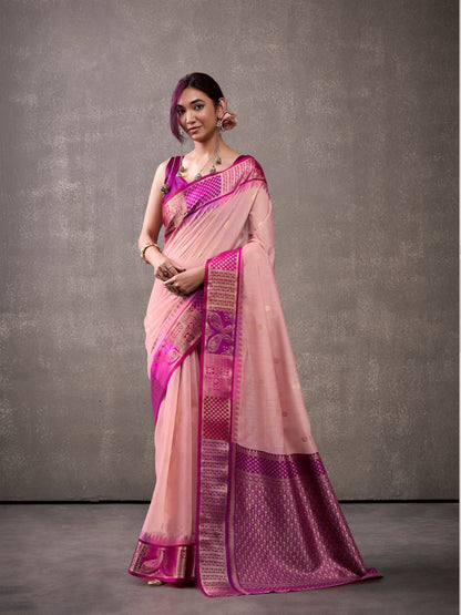 MODAL COTTON WITH RAINBOW WEAVING