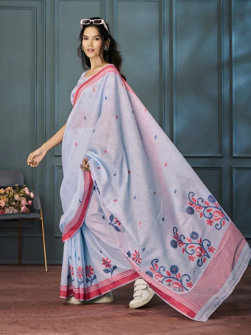 Handloom Linen with Beautiful Weaving - EZBER