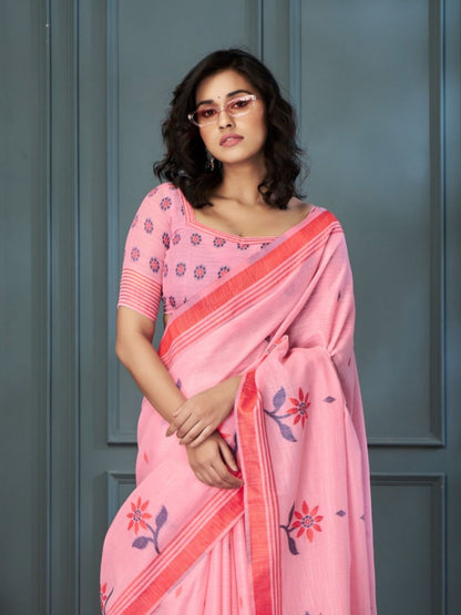 Handloom Linen with Beautiful Weaving