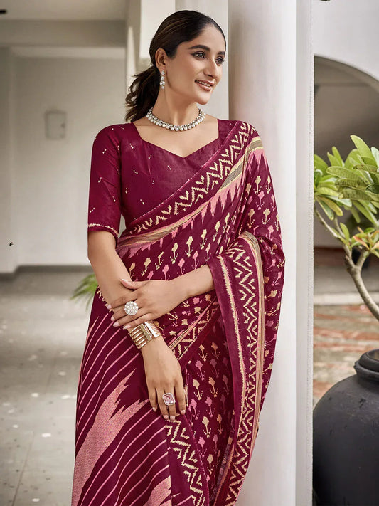 maroon-mulmul-cottons-saree-80171