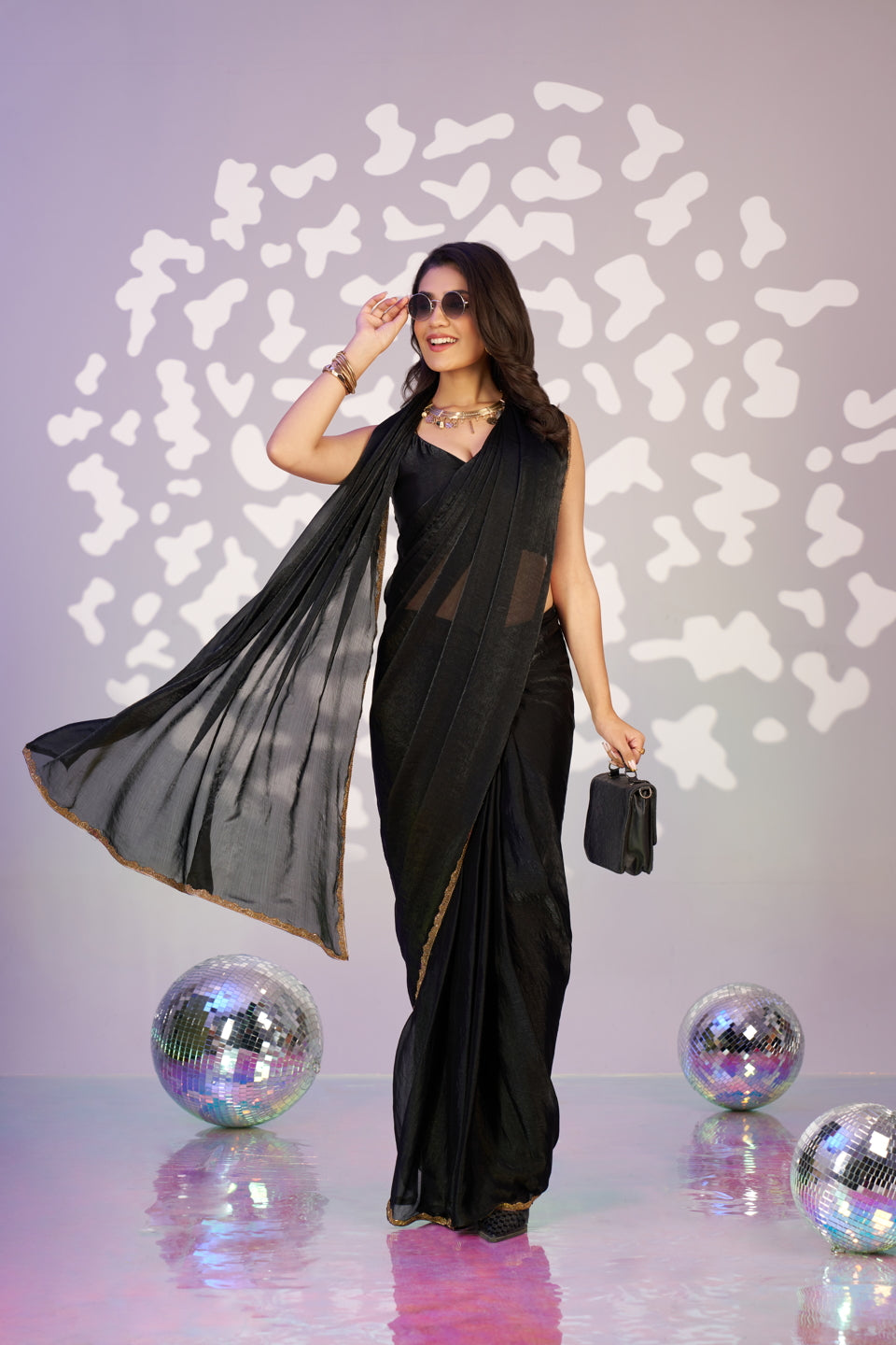 Ready To Wear Mastani Embroidered Lace Border With Blouse Piece