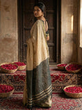 Beige Cotton Handloom Saree | EZB SI04 SUVAR2006