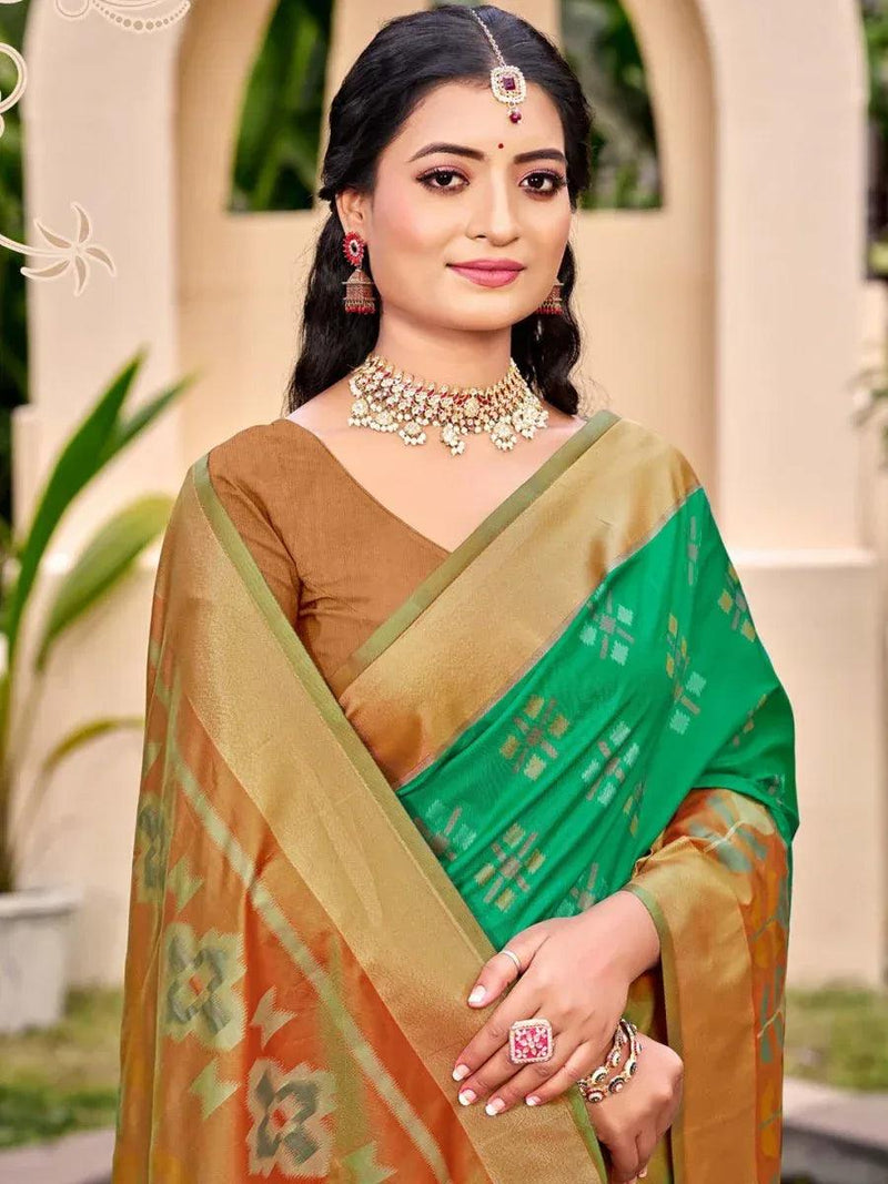 brown-poorvika-silk-vol-2-pochampalli-silk-saree-with-blouse-piece-8185506_585e2672-12fe-4385-b533-d08256166cde - EZBER