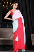 Eliza's Elegant Multi-coloured Georgette Saree - EZBER