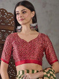 green-semi-modal-saree-with-blouse-piece-7242089_934da4ea-7ef1-40ee-990e-50518111942c - EZBER