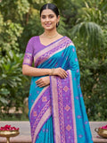 Mehandi Soft Silk Stripe N Motif Saree | EZB SI04 SRPOC8003