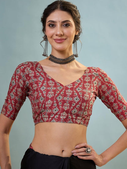 Modal Black Printed Saree | EZB GF02 LUX 22006 - EZBER