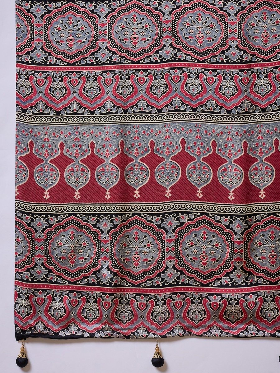 Modal Black Printed Saree | EZB GF02 LUX 22006 - EZBER
