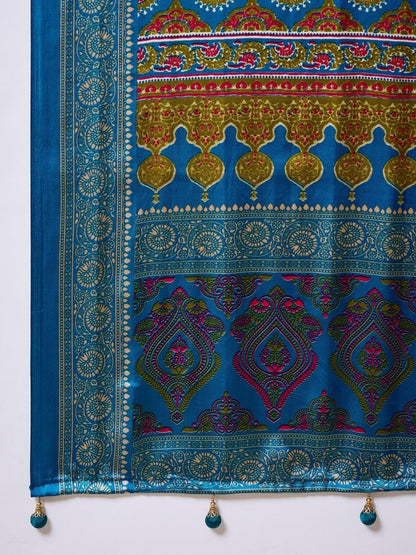 Modal Raama Printed Saree | EZB GF02 LUX 24002 - EZBER