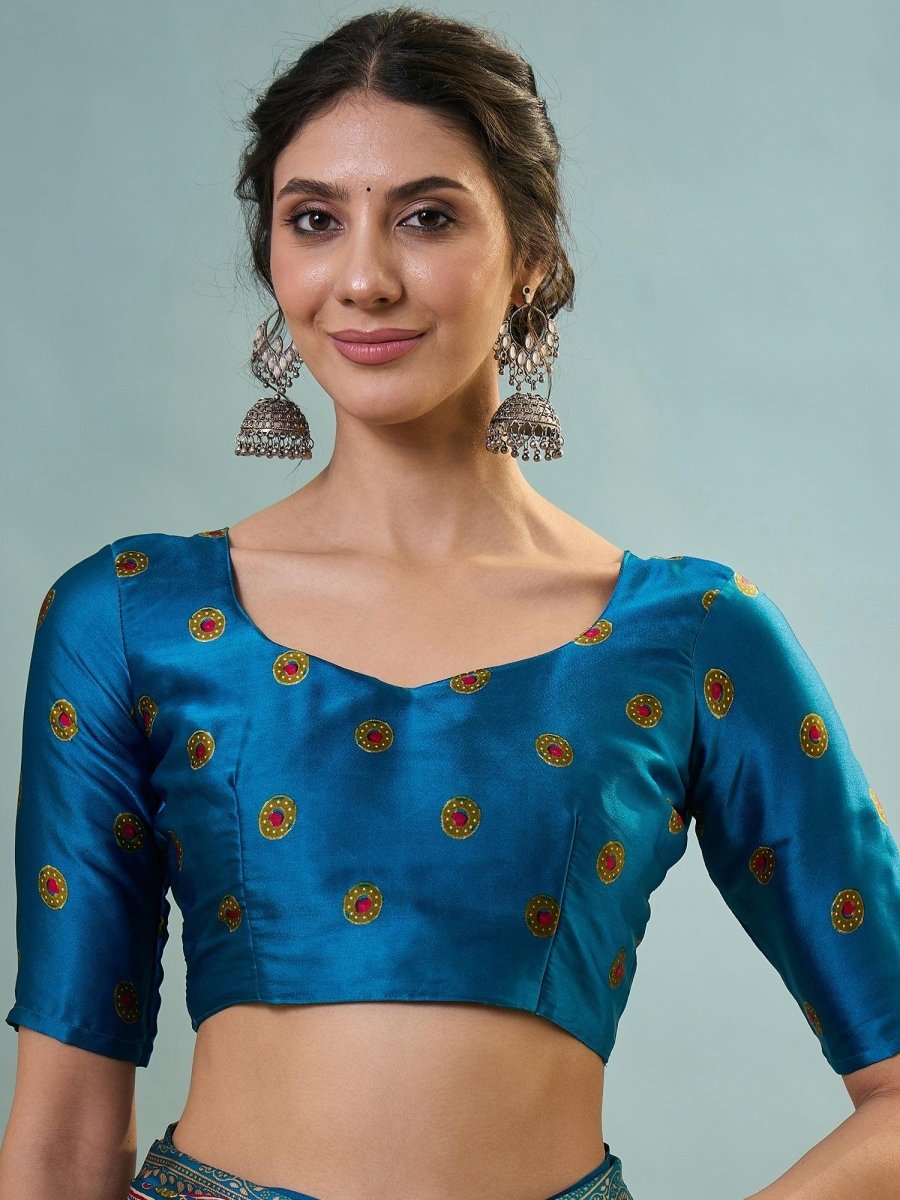 Modal Raama Printed Saree | EZB GF02 LUX 24002 - EZBER