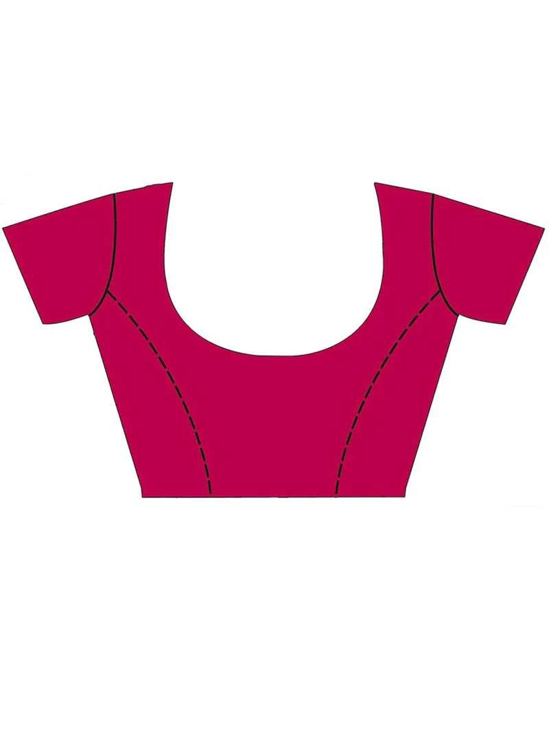 Mustard Banarasi silk Saree With Blouse Piece - EZBER