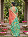 Mustard Soft Silk Stripe N Motif Saree | EZB SI04 SRPOC8007 - EZBER