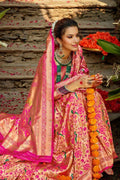 Pearlescent Magenta Pink Paithani Saree - EZBER
