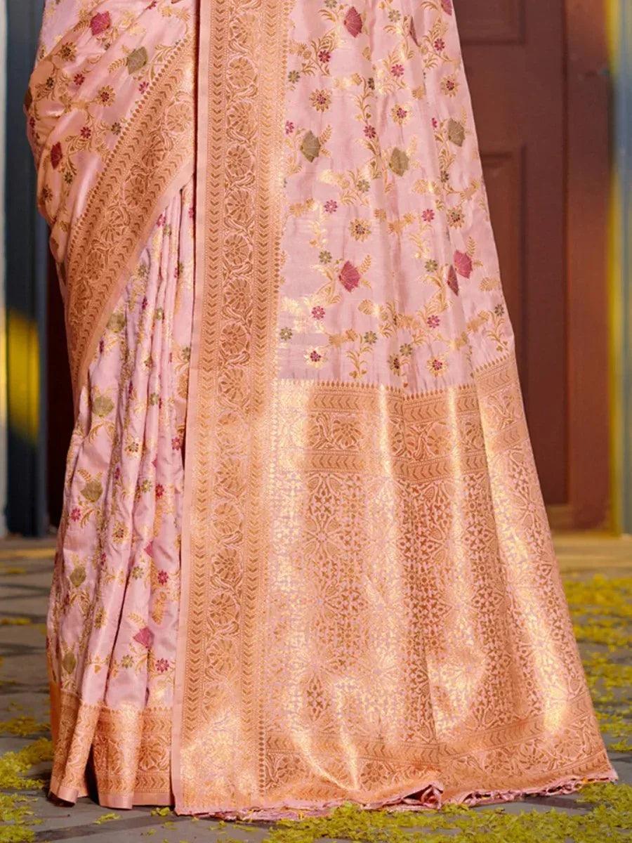 pink-banarasi-silk-saree-with-blouse-piece-5289685_c19a80d1-fa8c-4428-a6a6-3a3ba7d773bc - EZBER