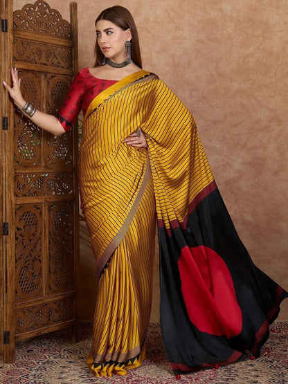 Pink Semi Modal Saree | EZB GF02 LUX 25005 - EZBER