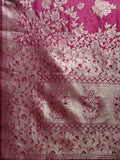 Purple Banarasi Silk Brocade Saree | EZB SI04 ASSIL1002 - EZBER