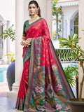 red-poorvika-silk-vol-1-pochampalli-silk-saree-with-blouse-piece-6584564_2cf9b8ae-7e8a-4103-a7b2-e8c3c22bd699 - EZBER