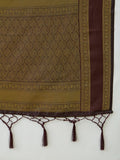 Soft Silk Rust Printed Saree | EZB GF02 SYRIL V1 33002 - EZBER