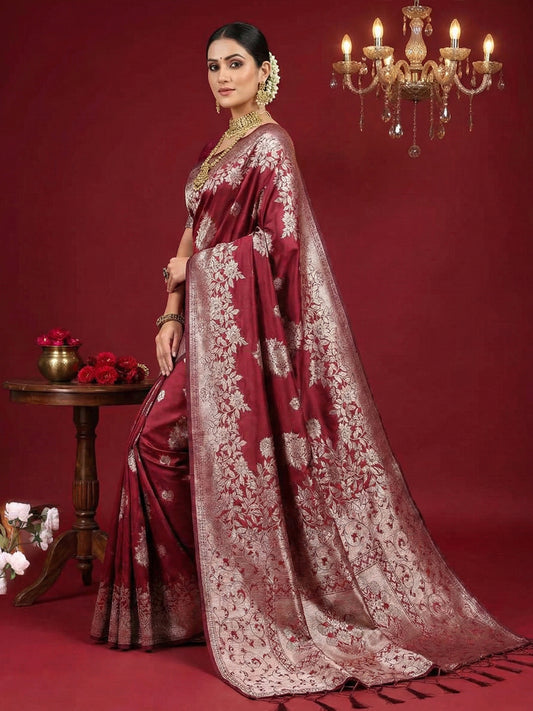 silk-blend-maroon-brocade-saree-ezb-si04-srady1004