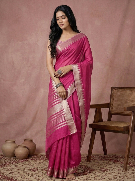 cotton-wine-brocade-saree-ezb-si04-srurb1015