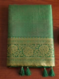 Green Art Silk Banarasi Saree | EZB SI04 SUKAT2005