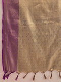 Cream Kanchivaram Silk Banarasi Saree | EZB SI04 SUKPS1001