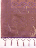 Purple Kanjivaram Silk Blend Brocade Saree | EZB SI04 SUPRS1004