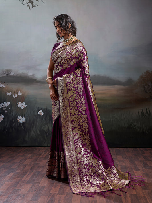 silk-blend-wine-brocade-saree-ezb-si04-surjw1002