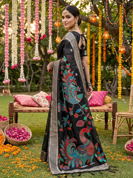 linen-cotton-black-brocade-saree-ezb-si04-suuts1006