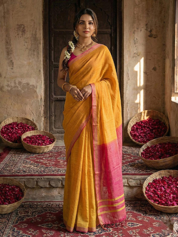 gold-cotton-saree