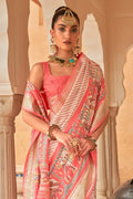 Thulian Pink Patola Saree - EZBER