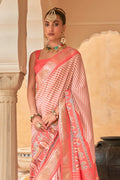 Thulian Pink Patola Saree - EZBER