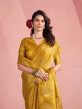 TISSUE FANCY WEAVING SAREE - EZBER